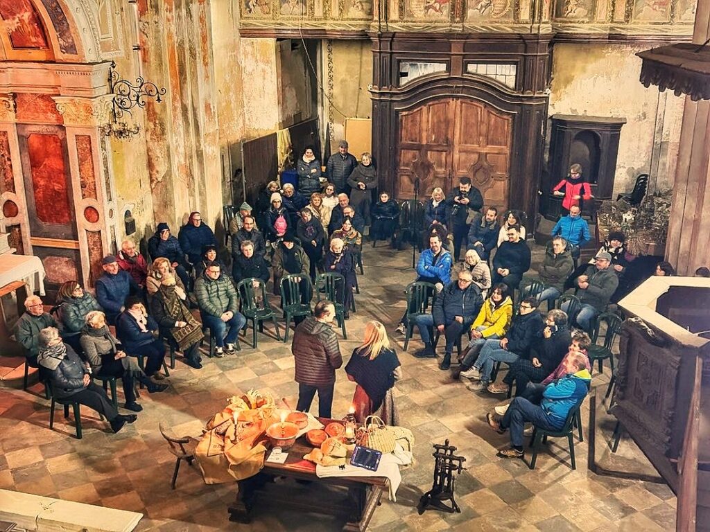 Interno della chiesa di San Giuseppe dall'alto